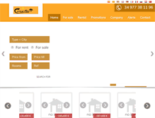 Tablet Screenshot of centralparkinmobiliaria.com